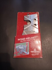Stainless Steel Fire Disc Wind Helmet (Protect Your Flame)