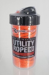 Rapid Rope Orange 1100 lb Strength Nylon Utility Rope-90 Feet New