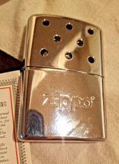 NEW Zippo Reusable Metal Catalytic Hand Warmer with Pouch vintage
