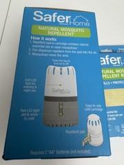 Safer Home SH1200 Outdoor Mosquito Repellent & 4pk refills. (Bundle kit)