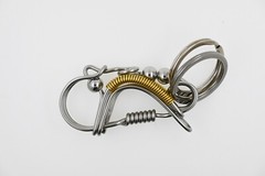 Stainless Steel keychain Handicraft Key Ring Car Keyring