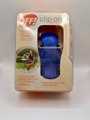 OFF Clip On Refillable Fan Circulated Mosquito Repellent With 1 Refill