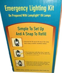 Emergency FARMER’S LANTERN Lighting Kit ~ GREAT FOR POWER OUTAGE/CAMPING