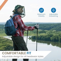 Durable Mosquito Head Netting – Chemical-Free Protection for Outdoor Adventures