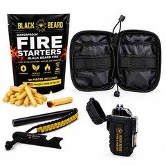 Black Beard Fire Starter Black Beard Fire Plug Kit – 50 Waterproof Fire Plugs