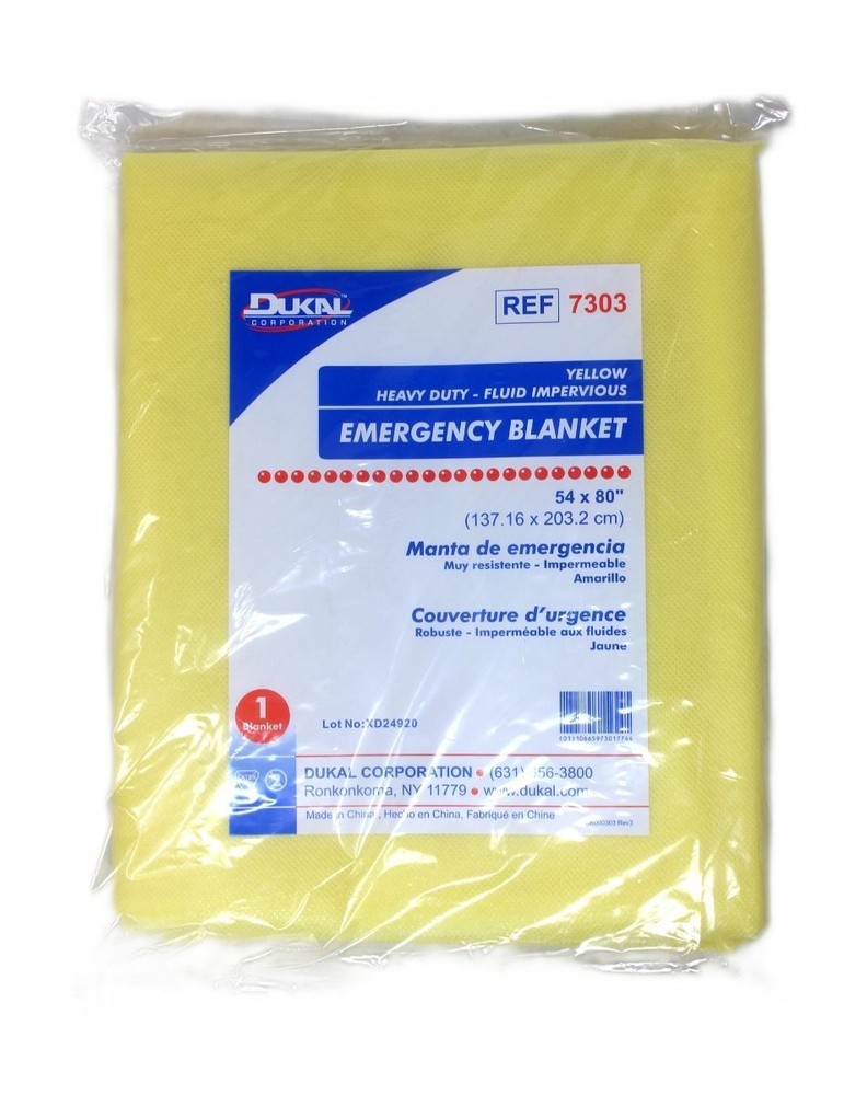 Dukal 7303 Rescue Blanket 54″ X 80″