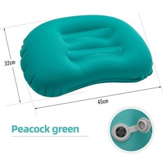 Lightweight Inflatable For Camping Pillow with Neck Support for Travelers