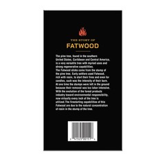 StarterStikk 100% Natural Fatwood Firestarting Sticks, 5 Pound Natural Firest…