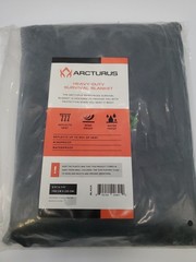 Insulated Heavy Duty Thermal Survival Blanket 5′ x 7′ Arcturus Waterproof Reflec