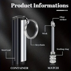 Fire-Starting Easy-To-Use Emergency-Prepared Portable Emergency Survival Matches