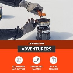 S.O.L. Survive Outdoors Longer Fire Lite Fuel Free Rechargeable Lighter