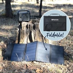 4PATRIOTS 40W PORTABLE SOLAR PANEL CHARGES DEVICES ANYWHERE – BRAND NEW IN BOX