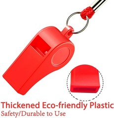 Whistle, Sports Whistles with Lanyard, Loud Crisp Sound Whistle Bulk Ideal fo…
