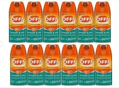 Off! Family Care Smooth & Dry Insect Spray, 6 oz (Pack Of 12)