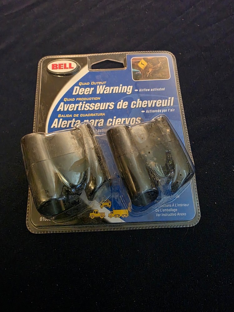 Vintage (2003) BELL Deer Vehicle Warning Safety Whistles – 01005-1 New In Box