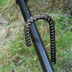 OK5STAR Rebar Stakes 16 inch, Heavy 16 Inch – 40 Pcs – Black, 16 inch – Black