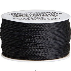 Atwood Rope MFG Nano Cord Black 300ft 0.75mm USA Made Braided Nylon