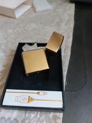 Rechargeable Flameless Arc Lighter Wind-Proof Electric USB Lighter No Butane