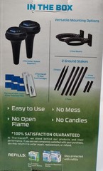 Thermacell Multi-Insect Perimeter Repeller System Mosquitos 2 In 1 Deet Free NEW
