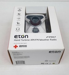 ETON FRX1 Hand Turbine AM FM Weather Analog Radio New Glow in Dark