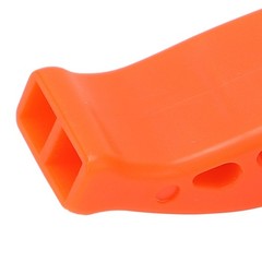 Emergency Whistle Dual Frequency Multifunctional Orange Safety Warning Whistle