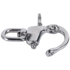 2 PCS Swivel Eye Snap Shackle Quick Release Marine Rigging 31/2 Inch Boat