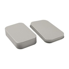 High Quality Practical Tinplate Box Storage Case Hiking Sturdy Survival