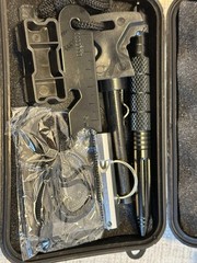 Stealth Angel Survival Tactical Kit 7-Piece EDC Set Hard Case Stainless 034-97