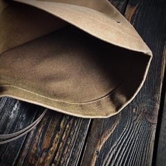 Canvas Water Filter Millbank Bag, Natural Filtration Bushcraft, Survival