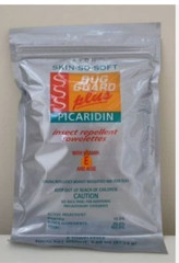 Avon Skin So Soft Bug Guard plus picaridin towelettes wipes insect repellent