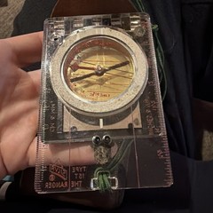 Silva Ranger Type 15T Compass w/ Leather Pouch Case Instruction Manual
