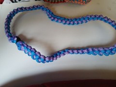 Paracord Necklaces Blue & Purple 25 Inches