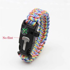 Outdoor Multi-function Paracord Survival Bracelet Men Women Camping Adventure