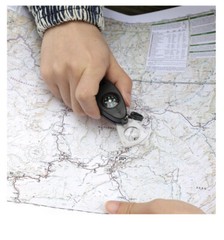 Ozark Trail 4-Function Whistle-thermometer, Magnifier, Compass, Whistle- New