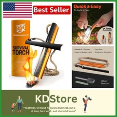 All-in-One Fire Starter Kit: Reliable Survival Torch for Outdoors