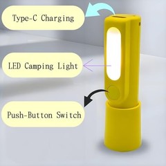 10 Pack Mini Small LED Flashlights，USB C Rechargeable FlashLights，Camping