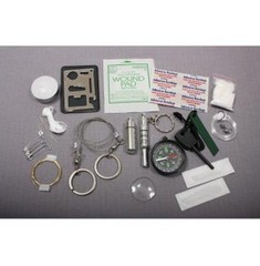 SURVIVAL KIT Emergency Prep Hurricane Tornado Hiking Camping FIshing Hunting Car