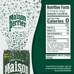 Maison Perrier Ultimate Sparkling Water, 11.15 Fl Oz Cans, 8 Count, 3 Pack