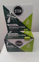 2 Boxes STEM Mosquito Repellant Wipes (10 wipes per box) 20 Total