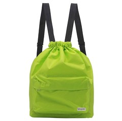 KIKIGOAL Dry Wet Separated Swimming Bag Portable Drawstring One Size, Green