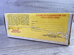 1990 Earthquakes Tornadoes & Hurricanes Survival Kit Harvey Enterprises Co. 1001