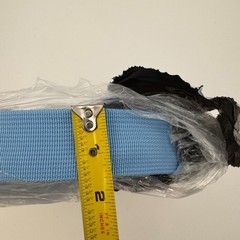 Grosun 1.5 in x 50yd Blue Nylon Webbing Heavy Duty Strap Roll NEW