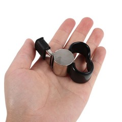 5Pcs Lightweight Metal Finger Whistles for Sports Officials Loud Crisp Sound