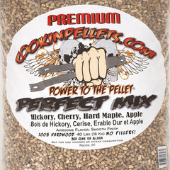 CookinPellets 40PM Perfect Mix All-Natural Hickory, Cherry, Hard Maple, and Appl