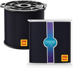 Parachute Cord 650lb 9 Strand | 550 Paracord 100 Feet Genuine Type III Nylon …