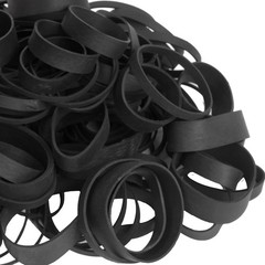 Rubber Bands Assorted Sizes Black Elastic Tactical rubber band