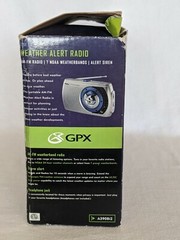GPX A390 Weather Alert Radio! NOAA STORM ALERTS! Siren, Flashing Light! AM/FM