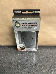 Zippo 12 Hour Refillable Hand Warmer Chrome Silver 40323 New in Box