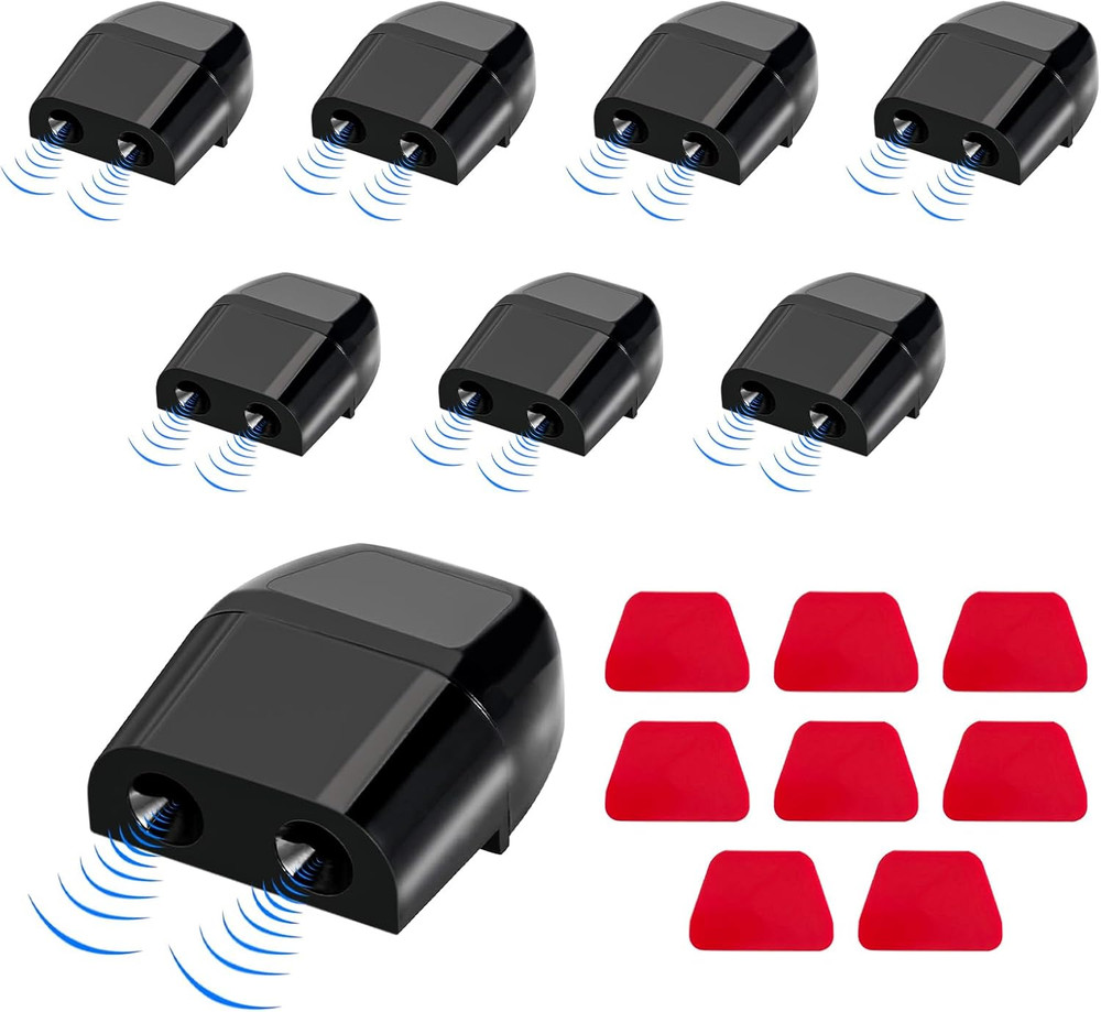 8 PCS Deer Whistles for Cars Avoid Collisions Deer Warning Whistle with Adhe…