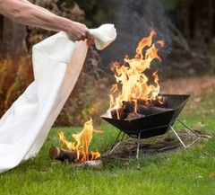 Gofire Fire Blanket 39.4” x 39.4” – Fiberglass Fire Safety Blanket
